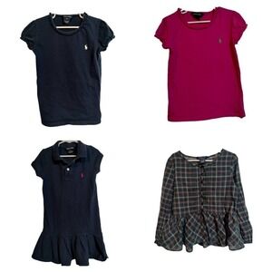 Ralph Lauren Bundle Lot of 4 girls size 6/6X VINTAGE Y2K